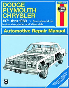 Haynes Reparationshandbok, Dodge/Plymouth/Chrysler (RWD), Universal