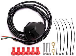 Elkabelsats, 7-polig, SAAB 9-5, 9-5 Kombi, VOLVO 460, 850 Kombi, S40 I, S70, V40 Kombi, V70 I