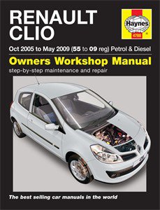 Haynes Reparationshandbok, Renault Clio Petrol & Diesel, Universal