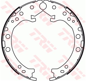 Bromsbackar, sats, Bakaxel, HONDA CR-V III, CR-V IV, 43053-SWW-000