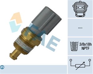 Kylvätsketemperatur-sensor, FORD,JAGUAR,LAND ROVER, 3F1A-12A648-AA, 3F1A-12A648-AB, 3F1Z-12A648-A, 5042970, 5263219, AJ8 10031, DY1144,