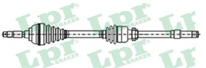 Drivaxel, framaxel höger, FIAT DOBLO Minibus, minivan, DOBLO Skåp/stor limousine, 46307678