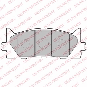 Bromsbeläggsats, Framaxel, LEXUS ES, TOYOTA AURION, AVALON Sedan, CAMRY Sedan, 04465-06070, 04465-06080, 04465-06100, 04465-06110, 04465