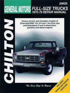 Haynes Reparationshandbok, Chevrolet Pick-ups, Universal