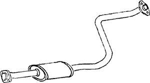 Mittenljuddämpare, Mitt, MAZDA PREMACY, FP74-40-300