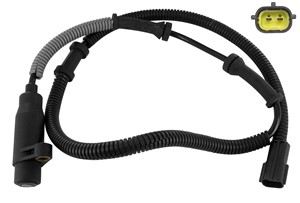 ABS-givare, Sensor, hjulvarvtal, framaxel vänster, KIA CARENS I, CARENS Minibus, minivan II, CARENS Minibus, minivan III, 0K2A3-43-711