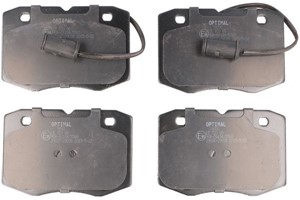 Bromsbeläggsats, Framaxel, IVECO DAILY Flak/chassi II, DAILY Skåp II, 1906158, 8-97369-850-1, 97 369 850, 97369850