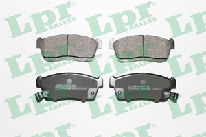 Bromsbeläggsats, Framaxel, DAIHATSU CUORE VI, CUORE VII, SIRION, TREVIS, SUBARU JUSTY IV, SUZUKI CELERIO, 04491B1010, 04491B1010000, 044