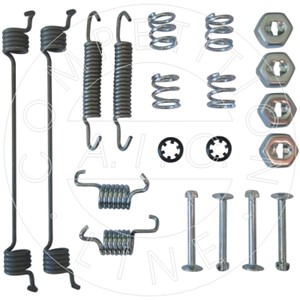 Tillbehörssats, bromsbackar, Bakaxel, båda sidor, CITROËN,PEUGEOT,RENAULT, 421 0651, 4308.52, 7700 651 000, 7701 202 347, 9565 9472, 957
