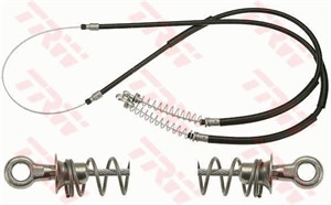 Vajer, parkeringsbroms, Bak, Höger, Vänster, SEAT IBIZA I, MALAGA, RONDA, SE021167320A, SE022167320A