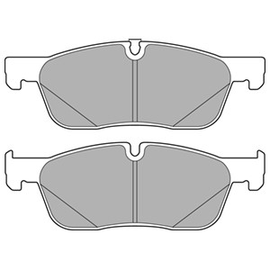 Bromsbeläggsats, Framaxel, JAGUAR E-PACE, LAND ROVER DISCOVERY SPORT, DISCOVERY SPORT VAN, RANGE ROVER EVOQUE, RANGE ROVER EVOQUE VAN, C