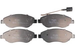 Bromsbeläggsats, Framaxel, ALFA ROMEO MITO, FIAT BRAVO II, STILO, STILO Multi Wagon, LANCIA DELTA III, 77362093, 9949279