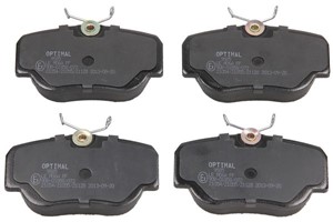 Bromsbeläggsats, Framaxel, MERCEDES-BENZ 190 [W201], 0004208920, 0004209120, 0004299120, 0014208120, 0014209620, 0024200220, A0004208920