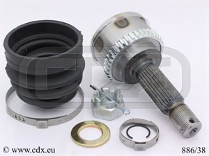 Drivknut, På hjulsidan, HYUNDAI ATOS, 4950702A10, 4950802A10