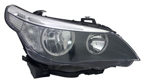 Strålkastare, Vänster, BMW 5 [E60], 5 Touring [E61], 63126910777, 63127165561, 6910777, 7165561