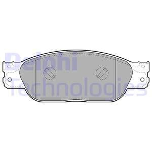 Bromsbeläggsats, Framaxel, JAGUAR S-TYPE II, XJ, C2C15990, C2C20686, C2C23786, CSC23786, XR830139, XR837417, XR858178