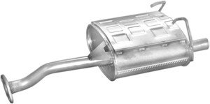 Bakre ljuddämpare, Bak, HONDA CIVIC Hatchback V, 18030-SR3-A20, 18031-SR3-505, 18307-SR3-A21