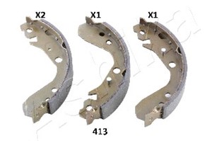 Bromsbackar, sats, Bakaxel, HONDA INSIGHT, 43155S3Y003