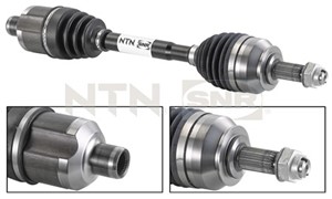 Drivaxel, framaxel höger, OPEL CORSA D, 13198707, 374648, 93189676