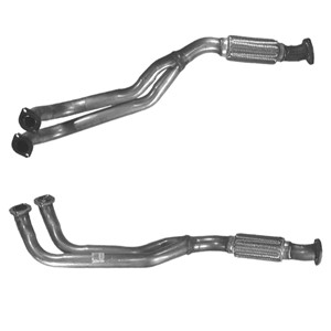 Avgasrör, Fram, ALFA ROMEO 155, 60573169, 60574421