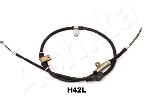 Vajer, parkeringsbroms, Vänster bak, HYUNDAI SONATA II, SONATA III, 5976033050