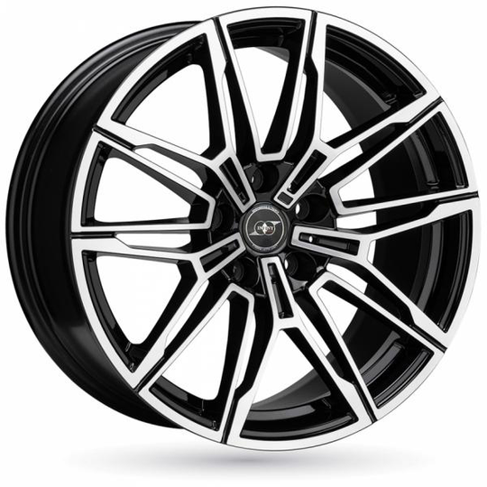 Infiny Individual Welt Shiny Black Machined Face 9,5/19 5/112 ET40 B66.6
