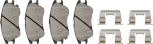 Bromsbeläggsats, Framaxel, HYUNDAI ATOS, 58101 02A10