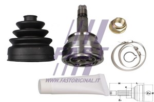 Drivknut, På hjulsidan, FIAT FIORINO Pick up, FIORINO Skåp/stor limousine, PALIO, PALIO Weekend, 46307122, 46307617, 7078573