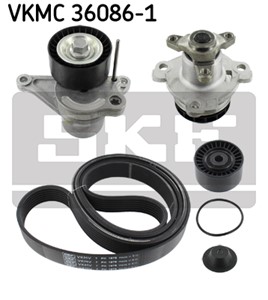 Vattenpump + spårremssats, NISSAN,OPEL,RENAULT,VAUXHALL, 11 75 075 68R, 11 75 075 69R, 11 92 308 02R, 11720-00Q0E, 11750-00Q2E, 11923-08