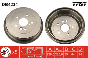 Bromstrumma, Bakaxel, TOYOTA ISIS, RAV 4 I, RAV 4 II, RAV 4 Cabrio I, 42 431 281 00, 42431-42010, 42431-42011, 42431-42050