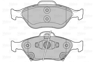 Bromsbeläggsats, Framaxel, DAIHATSU CHARADE VIII, TOYOTA YARIS, YARIS / VIOS Sedan, YARIS Skåp/halvkombi, 04465-0D050, 04465-0D120, 0446