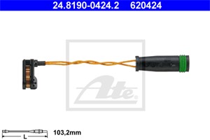 Varningssensor, bromsbeläggslitage, Bakaxel, Framaxel, MERCEDES-BENZ,VW, 2E0 906 206 A, 2E0 906 206 C, 906 540 14 17, 906 540 15 17, A 9