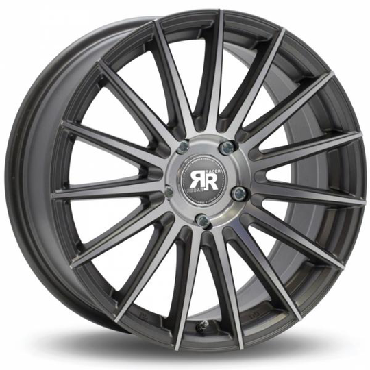 Racer Monza Gun Metal Machined Face 6,5/15 5/108 ET35 B65.1