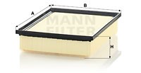 Luftfilter, LEXUS GX, TOYOTA FJ CRUISER, LAND CRUISER PRADO, 17801-38050, 17801-38051