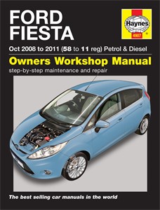 Haynes Reparationshandbok, Ford Fiesta Petrol & Diesel, Universal, 4907, 9781844259076