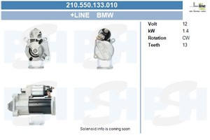 Startmotor, BMW 2 Active Tourer [F45], 2 Gran Tourer [F46], X1 [F48], MINI MINI, MINI Cabriolet, MINI CLUBMAN, MINI COUNTRYMAN, 12417649