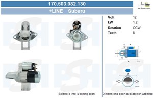 Startmotor, SUBARU FORESTER, IMPREZA Kombi, IMPREZA Sedan, LEGACY III, LEGACY IV, LEGACY Kombi III, LEGACY Kombi IV, OUTBACK, 23300AA280