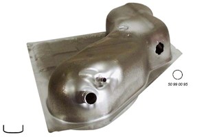 Bränsletank, OPEL ASTRA F Kombi, ASTRA F Skåp / kombi, VAUXHALL ASTRA Mk III, 802011, 90442237