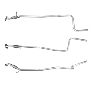 Avgasrör, Mitt, FORD FIESTA V, FIESTA Van V, 1221694, 1557456