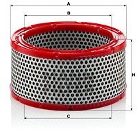 Luftfilter, FORD TAUNUS 12M II, TAUNUS 12M Coupé II, TAUNUS 12M Turnier II, PORSCHE 912, 912 Targa, SAAB 96, 0405 969, 0425 447, 11405 9