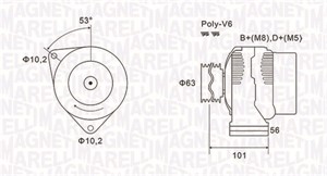 Generator, CITROËN,FIAT,LANCIA,PEUGEOT, 9617861280, 9617861380, 9618961380, 9618961580, 9631318180, A002TA1991, A002TA1991D, A002TA1991F