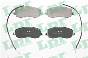 Bromsbeläggsats, Framaxel, CITROËN C8, FIAT ULYSSE, LANCIA PHEDRA, PEUGEOT 807, 425394, 425395, 425495, 77364821