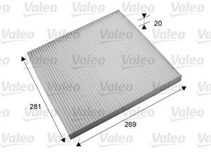 Kupefilter, NISSAN MURANO II, TEANA II, 27277JN20A, 27277-JN20A, B7277JN20A, B7277-JN20A