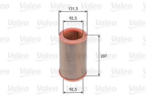 Luftfilter, MERCEDES-BENZ /8 [W114], MITSUBISHI COLT II, RENAULT ESPACE III, LAGUNA I, LAGUNA Grandtour I, 7701044677