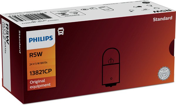Glödlampa 24V 5W BA15s