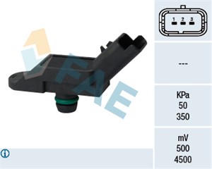 Sensor, insugstryck, CITROËN,MINI,PEUGEOT, 13 62 7 540 508, 1920 KZ, 1920.KZ, 7 540 508, AS-426, V7.540.508.80