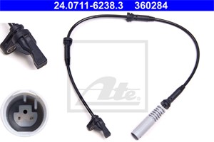 ABS-givare, Sensor, hjulvarvtal, Framaxel, BMW 5 [E60], 5 Touring [E61], 6 [E63], 6 Cabriolet [E64], 34 52 2 282 780, 34 52 7 841 957, 3