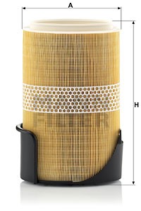 Luftfilter, PORSCHE BOXSTER, BOXSTER Spyder, CAYMAN, 987.110.133.00, 987.110.133.01
