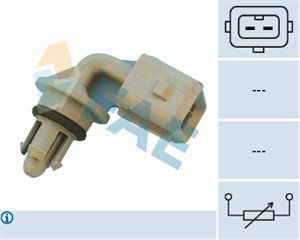 Sensor, yttertemperatur, Nedre, Upptill