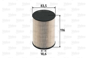 Bränslefilter, AUDI,SEAT,SKODA,VW, 1K0127434B